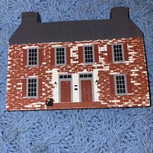 CAT'S MEOW JOHN BELVILLE HOUSE. Signed 1987.